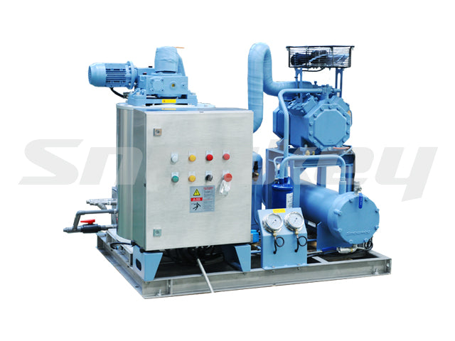 Snowkey SFM16W marine on-board flake ice machine