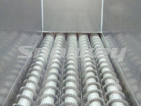 Snowkey screw type automatic ice storage