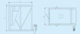 Screw ice storage outside view