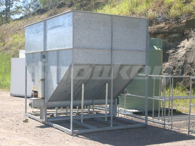 Snowkey V type ice storage