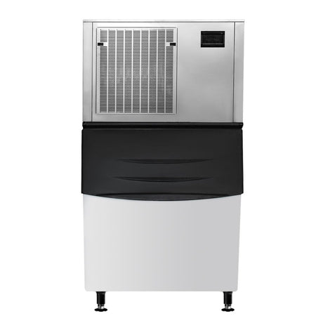 Front view of ICEPRO 1500kg/24hr Commercial Flake Ice Maker Machine.