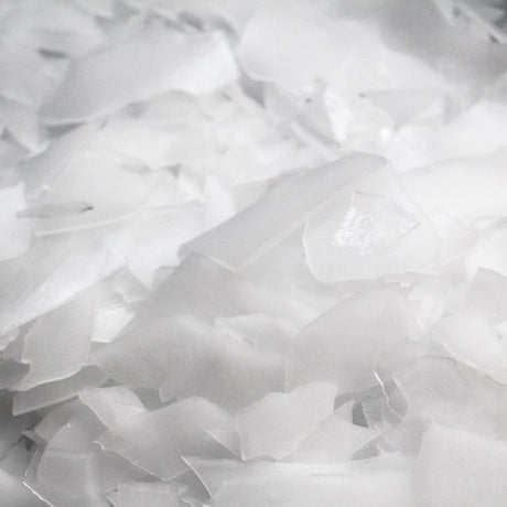 Close-up shot of the flake ice that the ICEPRO 800kg/24hr Commercial Flake Ice Maker Machine produces.