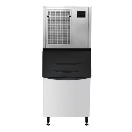 Straight-on front shot of the ICEPRO 500kg/24hr Commercial Flake Ice Maker Machine.