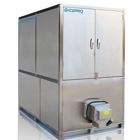 Front view of ICEPRO 1000kg/24hr Ice Maker Machine.