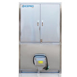 Straight-on front view of ICEPRO 1000kg/24hr Ice Maker Machine.