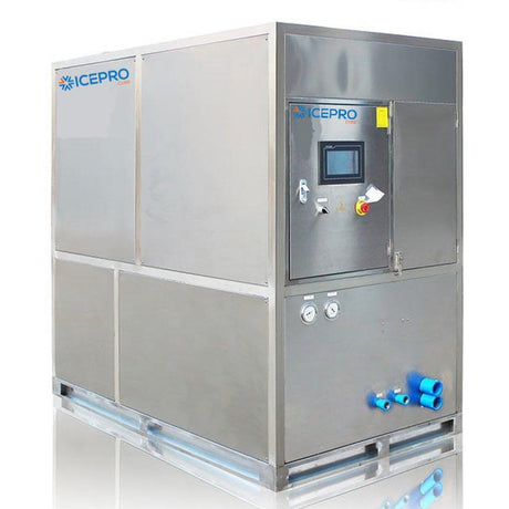 Back view of ICEPRO 3000kg/24hr Ice Maker Machine.