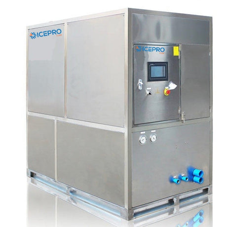 Back view of ICEPRO 1000kg/24hr Ice Maker Machine.