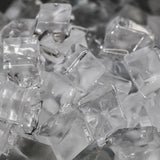 Shot of ice cubes the ICEPRO 125kg/24hr Commercial Cube Ice Maker Machine produces.