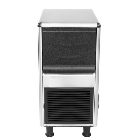 Straight-on front view of the ICEPRO 25kg/24hr Commercial Bullet Ice Maker Machine.